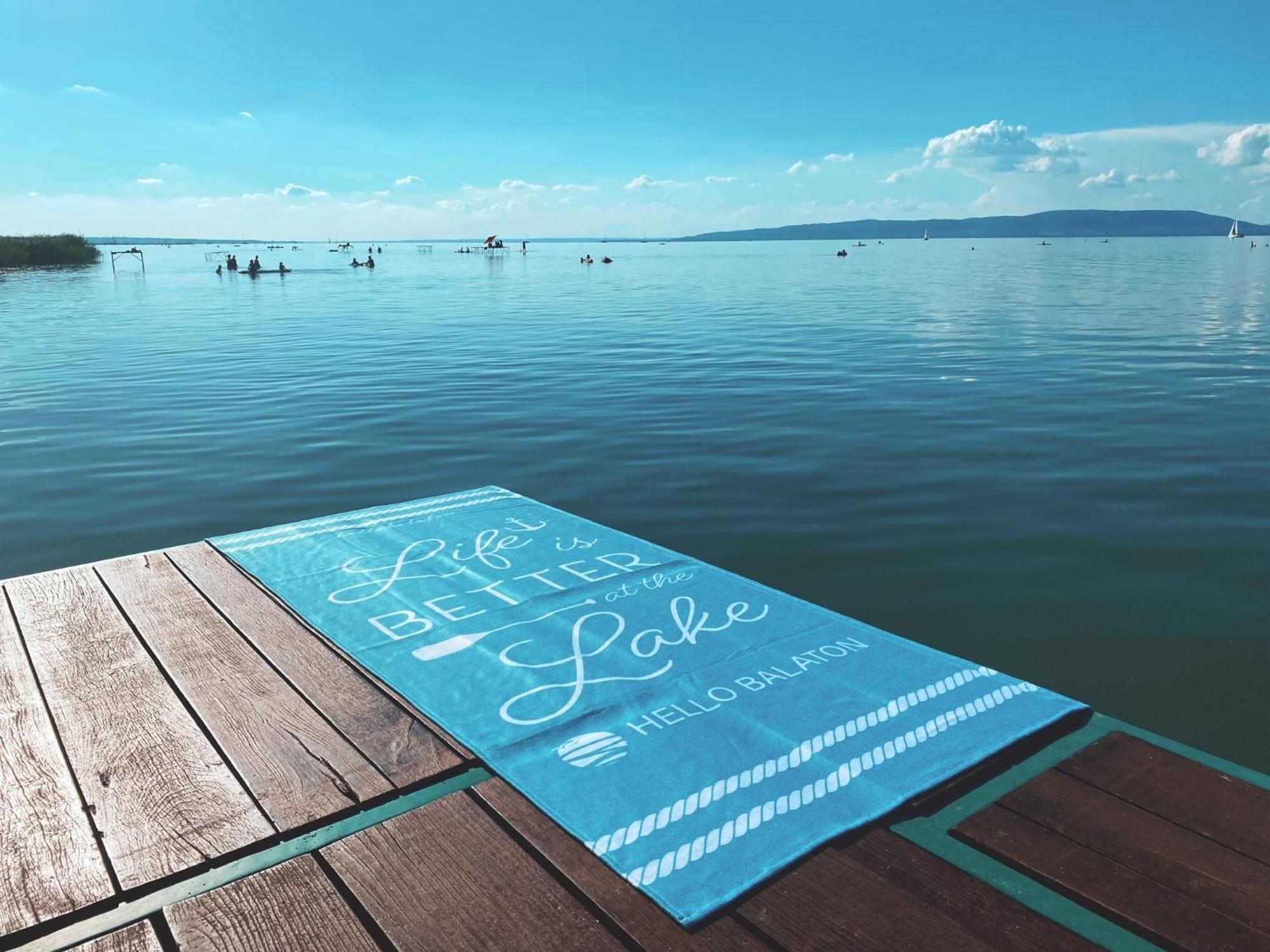 Balaton a kertben - Közvetlen vízparti apartmanok, csodálatos panorámával Balatonfenyves Exterior foto