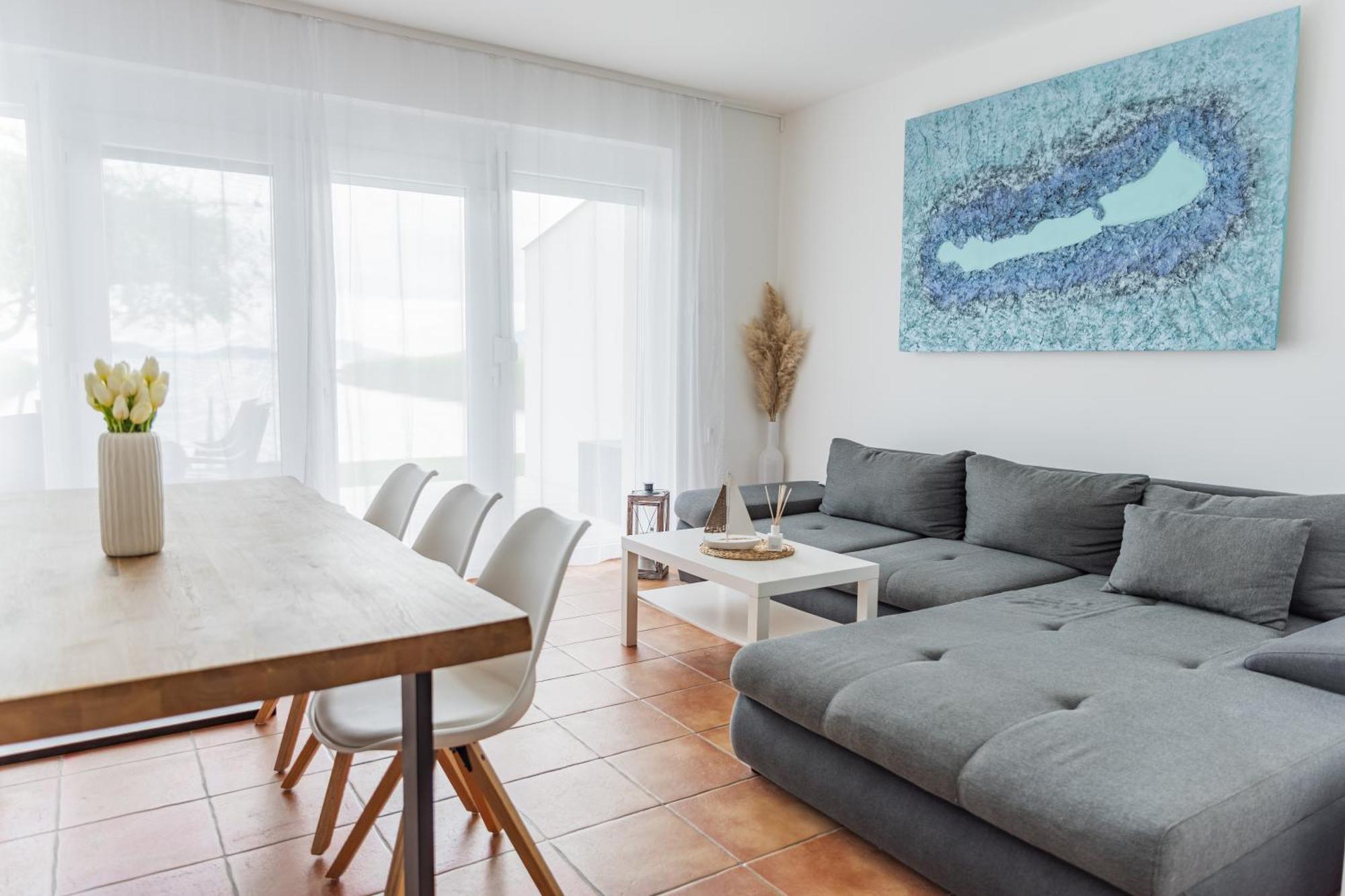 Balaton a kertben - Közvetlen vízparti apartmanok, csodálatos panorámával Balatonfenyves Quarto foto